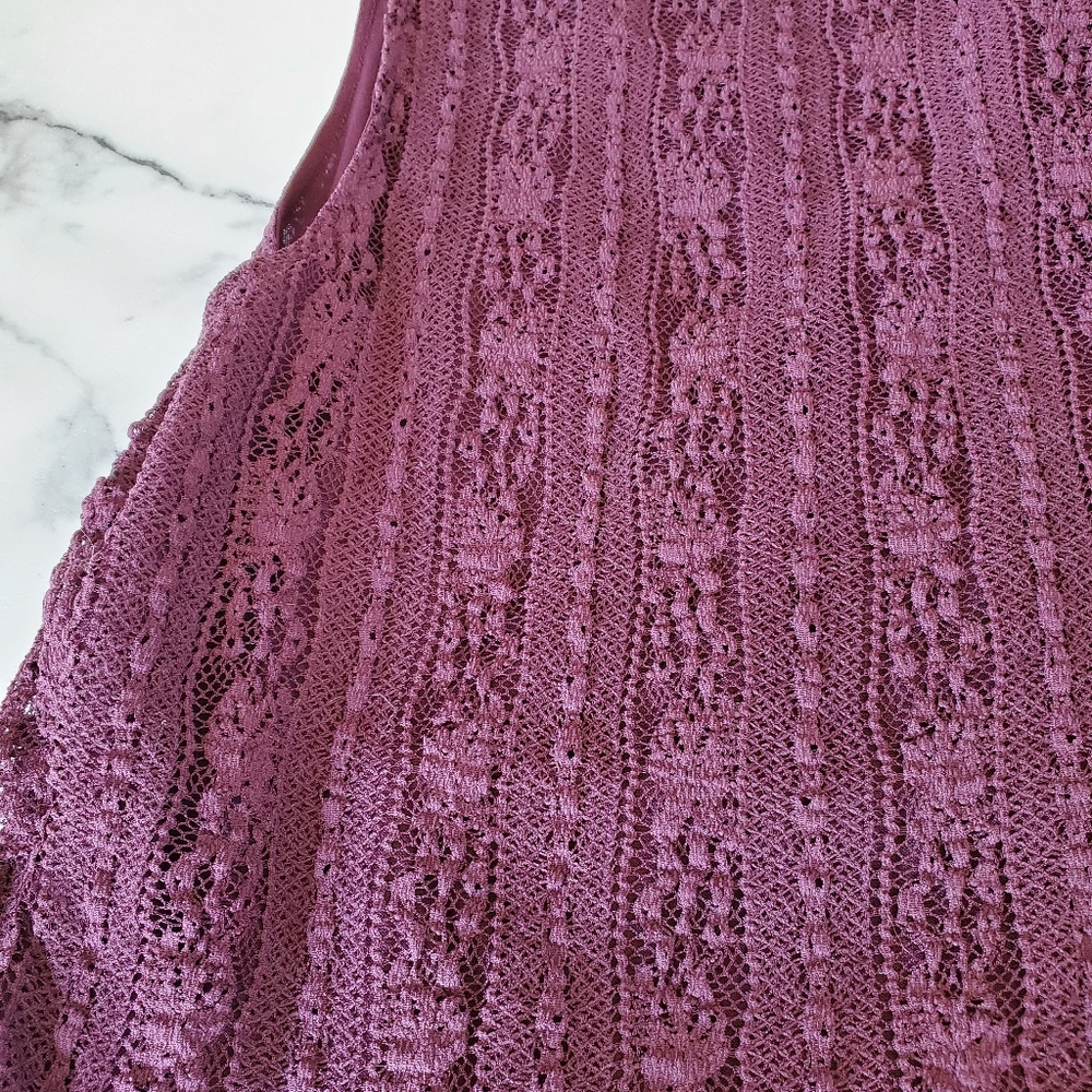 Apt 9 Ruffled Lace Tank Top size XL - Picture 6 of 15